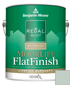 Краска Regal Select Exterior Paint-MoorLife Flat Finish (W105) цвет HC-144 BM HC-144
