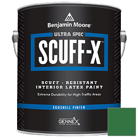 Краска Ultra Spec SCUFF-X Interior Eggshell Finish (485) цвет 2037-10 Amazon Moss