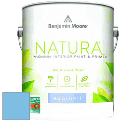 Benjamin Moore 513 Natura Interior Eggshell Finish краска с блеском цвет 2064-50 Costa Rica Blue