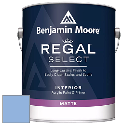 Benjamin Moore 548 IRegal Select Interior Paint - Matte краска цвет 2067-50 Summer Blue