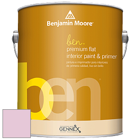 Benjamin Moore Ben W625 Premium Interior Latex Flat краска цвет 2085-60 Pink Petals
