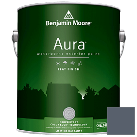 Краска Aura Waterborne Exterior Flat Finish (629) цвет 2128-30 Evening Dove