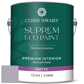 COLOR SMART CS 619 SUPREM ECO PAINT матовая краска цвет 2117-50 Spring Violet