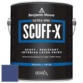 Benjamin Moore 485 Ultra Spec SCUFF-X Interior Eggshell Finish краска цвет 2067-20 Starry Night Blue