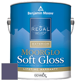 Benjamin Moore W096 Regal Select Exterior Paint-Moor GloSoft Gloss Finish краска цвет 2070-30 Dark Lilac