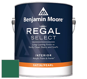 Benjamin Moore 550 Regal Select Waterborne Interior Pearl Finish краска цвет 2044-10 Green