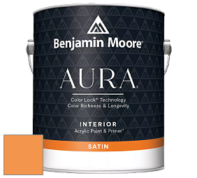 Benjamin Moore Aura 526 Waterborne Interior Satin Finish покрытие цвет 147 Fruity Cocktail