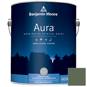 Краска Aura Waterborne Exterior Semi-Gloss Finish (632) цвет HC-121 BM HC-121