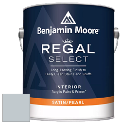 Benjamin Moore 550 Regal Select Waterborne Interior Pearl Finish краска цвет 1626 Gentle Gray