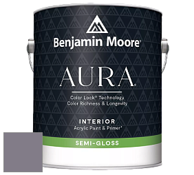 Benjamin Moore Aura 528 Waterborne Interior Semi-gloss Finish краска цвет NCS S 5010-R50B 