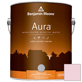 Краска Aura Waterborne Exterior Low Lustre Finish (634) цвет 1353 Rose Garden