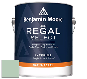 Benjamin Moore 550 Regal Select Waterborne Interior Pearl Finish краска цвет 626 Etched Glass