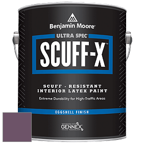 Benjamin Moore 485 Ultra Spec SCUFF-X Interior Eggshell Finish краска цвет 1379 Eggplant