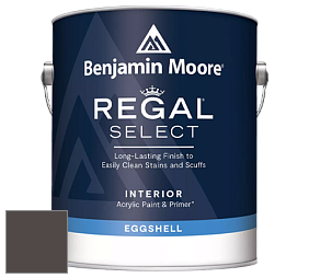 Benjamin Moore 549 Regal Select Waterborne Interior Eggshell Finish краска цвет 2130-10 Black Bean Soup