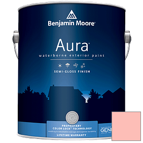 Краска Aura Waterborne Exterior Semi-Gloss Finish (632) цвет 002 Newborn Baby
