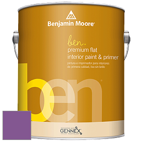 Benjamin Moore Ben W625 Premium Interior Latex Flat краска цвет NCS S 3055-R50B 