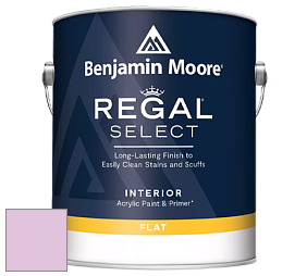 Benjamin Moore 547 Regal Select Waterborne Interior Flat Finish краска цвет NCS S 0530-R40B 