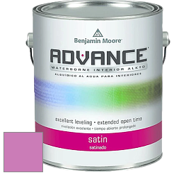 Benjamin Moore 792 Advance Interior Paint-Satin эмаль цвет 2077-40 Spring Azalea