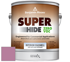 Benjamin Moore 357 Super Hide Zero Voc Interior Eggshell краска цвет 2083-40 Begonia