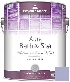 Краска Benjamin Moore Aura Bath & Spa Interior Paint Matte Finish (532) цвет 2070-50 Enchanted