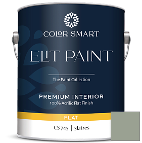 Краска COLOR SMART CS 745 ELIT PAINT глубокоматовая моющаяся краска цвет 460 Herb Bouquet
