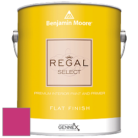 Benjamin Moore 547 Regal Select Waterborne Interior Flat Finish краска цвет RAL 4010 