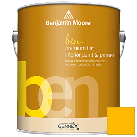 Краска Ben Premium Interior Latex Flat (W625) цвет 2021-20 Lemon