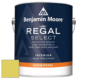 Benjamin Moore 550 Regal Select Waterborne Interior Pearl Finish краска цвет 397 Chamomile