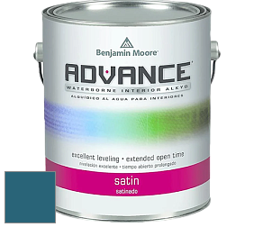 Benjamin Moore 792 Advance Interior Paint-Satin эмаль цвет RAL 5025 