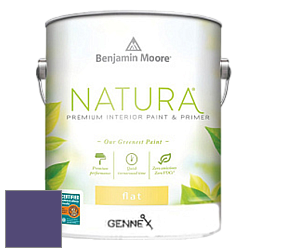 Benjamin Moore 514 Natura Interior Semi-Gloss Finish краска цвет NCS S 5040-R60B 
