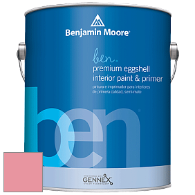 Benjamin Moore Ben W626 Premium Interior Latex Eggshell краска цвет 1334 Pretty in Pink