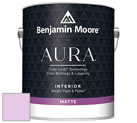 Benjamin Moore Aura 522 Interior Paint - Matte краска цвет 2074-60 Bunny Nose Pink