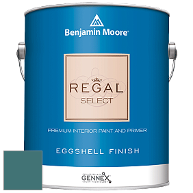 Benjamin Moore 549 Regal Select Waterborne Interior Eggshell Finish краска цвет 2053-30 North Sea Green