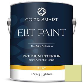 Краска COLOR SMART CS 745 ELIT PAINT глубокоматовая моющаяся краска цвет 416 Tasty Apple