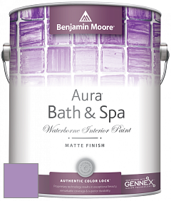 Benjamin Moore Aura 532 Bath & Spa Waterborne Interior Paint Matte Finish краска цвет NCS S 2040-R50B 
