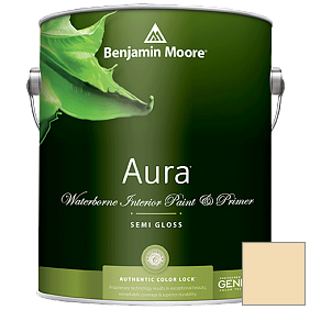 Краска Aura Waterborne Interior Semi-gloss Finish (528) цвет 274 Santo Domingo Cream
