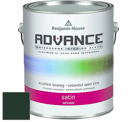 Benjamin Moore 792 Advance Interior Paint-Satin эмаль цвет RAL 6009 
