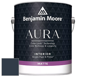 Benjamin Moore Aura 522 Interior Paint - Matte краска цвет RAL 5008 