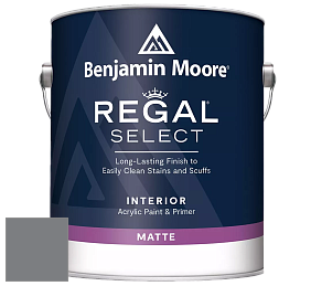 Benjamin Moore 548 IRegal Select Interior Paint - Matte краска цвет 2121-20 Steel Wool