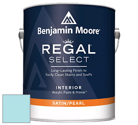 Benjamin Moore 550 Regal Select Waterborne Interior Pearl Finish краска цвет 2055-60 Serenity