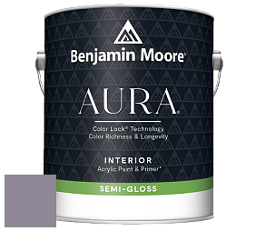 Benjamin Moore Aura 528 Waterborne Interior Semi-gloss Finish краска цвет AF-600 