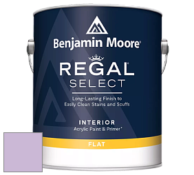 Benjamin Moore 547 Regal Select Waterborne Interior Flat Finish краска цвет NCS S 1030-R50B 