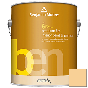 Краска Ben Premium Interior Latex Flat (W625) цвет 179 Honeywheat