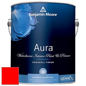 Benjamin Moore Aura 524 Waterborne Interior Eggshell Finish краска цвет RAL 3026 