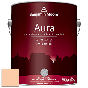 Benjamin Moore Aura 631 Waterborne Exterior Satin Finish краска цвет 2015-50 Funky Fruit