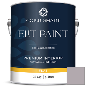 Краска COLOR SMART CS 745 ELIT PAINT глубокоматовая моющаяся краска цвет 1446 Dusk to Dawn