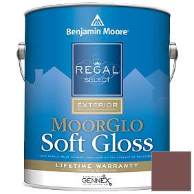Краска Regal Select Exterior Paint-Moor GloSoft Gloss Finish (W096) цвет 1259 Beaujolais