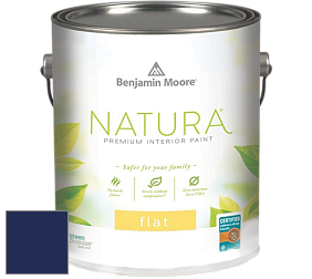Benjamin Moore 512 Natura Interior Flat Finish матовая краска цвет RAL 5013 