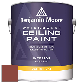 Benjamin Moore 508 Waterborne Ceiling Paint краска для потолков цвет 2088-10 Red Oxide