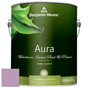 Benjamin Moore Aura 528 Waterborne Interior Semi-gloss Finish краска цвет NCS S 2030-R40B 